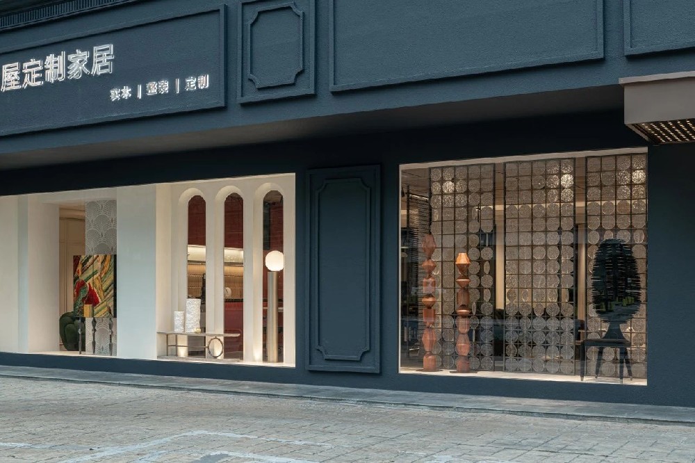 鸿福临门木作展厅